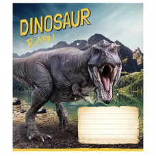 Тетрадь ученическая "Jurassic world" 018-3310K-5 в клетку, 18 листов