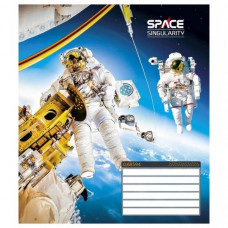 Тетрадь ученическая "Space singularity" 024-3384K-5 в клетку, 24 листов
