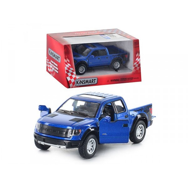 Детская коллекционная машинка FORD F-150 КТ5365 инерционная  (Синий)