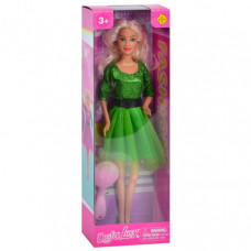 Детская кукла "Вечерняя красавица" DEFA 8226(Green) расческа