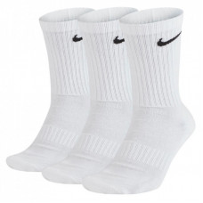 Носки Nike U NK EVERYDAY CUSH CREW 3PR SX7664-100 46-50 3 пари Білі (888407233890)
