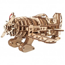 Конструктор Ugears механический 3D Самолет Бешеный Шершень (70183)