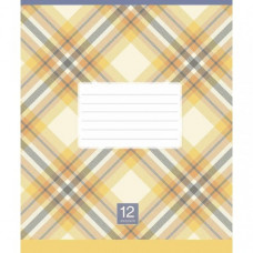 Тетрадь ученическая "Plaid pattern" 018-3345K-5 в клетку, 18 листов