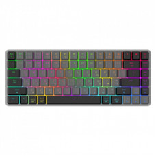 Клавиатура GamePro MK230R Red Swich Low Profile RGB Wireless/Bluetooth/USB Dark Gray (MK230R)