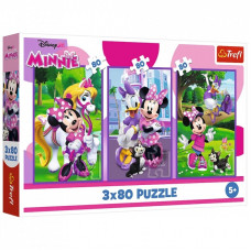 Пазл Trefl Mickey&friends Минни и друзья 3x80 (5900511348897)