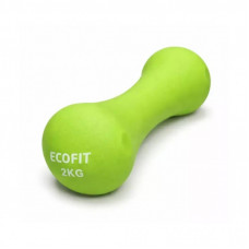 Гантель Ecofit MD2026 з неопреновим покриттям 2 кг (K00026991)