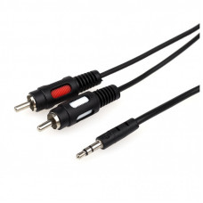 Кабель мультимедийный 3.5mm M to 2xRCA M 5.0m Atcom (10709)