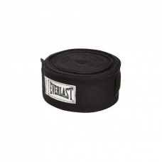Бинт для спорта Everlast Pro Style Hand Wraps 180 х 2 чорний Уні 180 (457,2см) (722301-71-8)