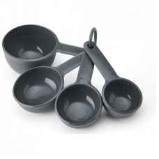 Аксессуар кухонный KitchenAid Набір мірних ложок Coreline, 4 шт, сірий (KQG058OHCGG)