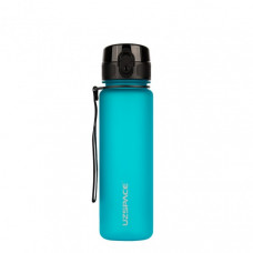 Бутылка для воды UZSPACE 3026(Light-Blue) 500 мл, ярко-голубая