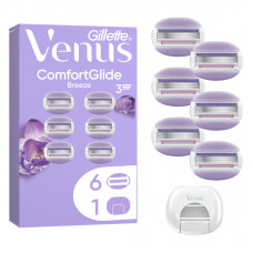 Сменные кассеты Gillette Venus ComfortGlide Breeze 6 шт. + Чехол (8700216969314)