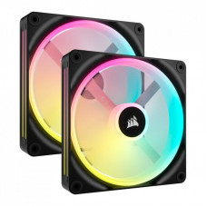 Кулер для корпуса Corsair iCUE Link QX140 RGB PWM PC Fans Starter Kit with iCUE LINK System Hub (CO-9051004-WW)