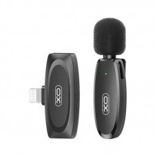 Микрофон XO MKF08B з придушенням шуму lightning Black (XO MKF08B-IP)
