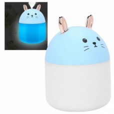 Увлажнитель воздуха и ночник Котик 2в1 Humidifiers с подсветкой Голубой (108183)