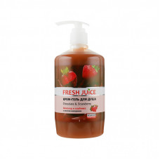 Гель для душа Fresh Juice Chocolate & Strawberry 750 мл (4823015936142)