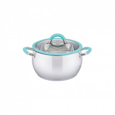 Кастрюля Pepper Apple Mint Silicone 18 см 3,0 л PR-1110-18 (107798)