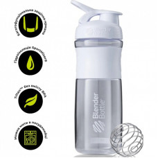 Шейкер спортивный BlenderBottle SportMixer 28oz/820ml White (SM 28oz White)