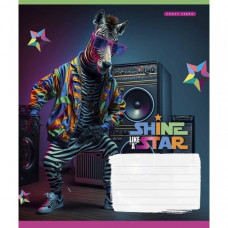 Тетрадь ученическая "Dance star" 018-3276K-5 в клетку, 18 листов