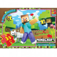 Детский пазл "Minecraft" MC794 плакат 35 элементов
