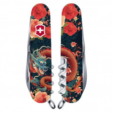 Нож Victorinox Huntsman Zodiac 91 мм Китайський дракон (1.3713_Z3200p)