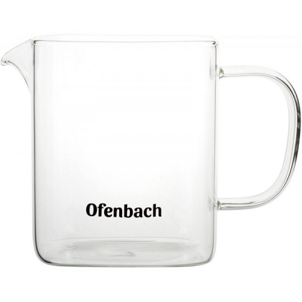 Чайник скляний заварювальний Ofenbach 1000мл зі знімним ситечком (0612m) (110483) Чайник скляний заварювальний Ofenbach 1000мл зі знімним ситечком (0612m) (110483)