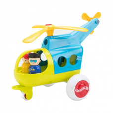 Спецтехника Viking Toys Вертолет в ярком цвете (701272)