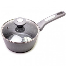 Ківш Kamille Grey Gotland Ø18см зі скляною кришкою (55683)