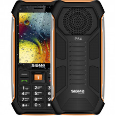 Мобильный телефон Sigma X-style 323 RAIN Black-Orange (4827798885727)