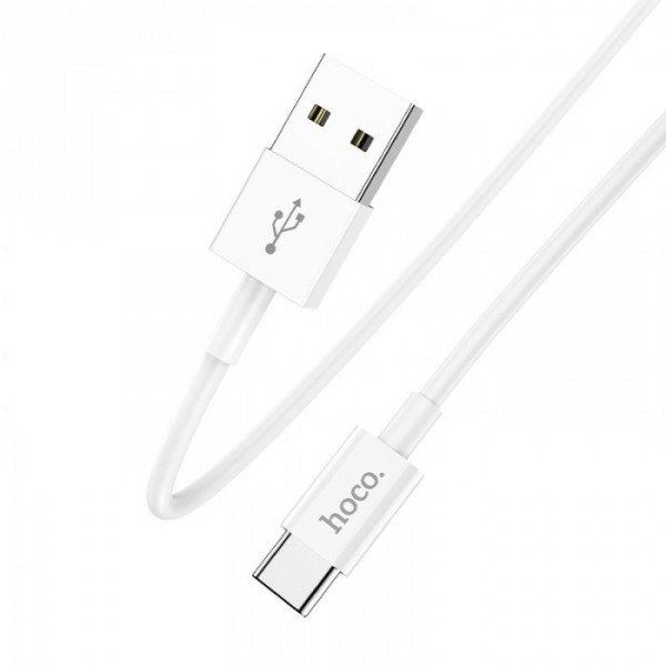 Кабель для зарядки USB на Type-C HOCO X64 3A Lightweight Белый (38783) Кабель для зарядки USB на Type-C HOCO X64 3A Lightweight Белый (38783)
