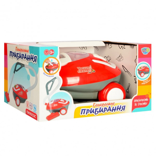 Игрушечный пылесос 3200 со звуком и светом Игрушечный пылесос 3200 со звуком и светом