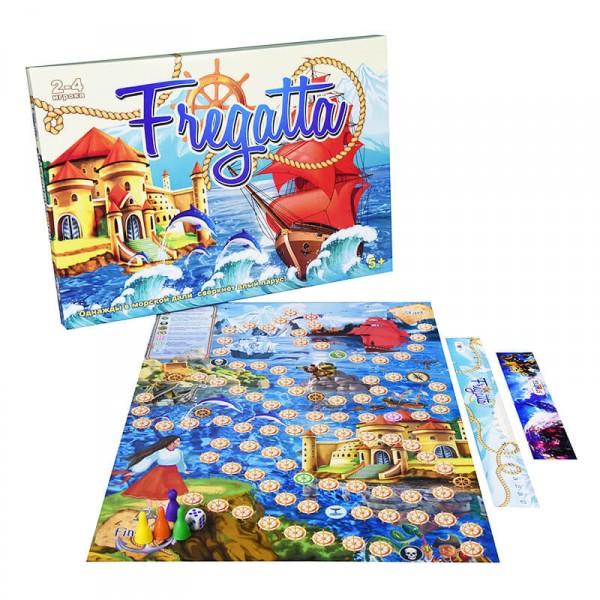 Настольная Игра-бродилка "Fregatta" 30552 (рус.) Настольная Игра-бродилка "Fregatta" 30552 (рус.)