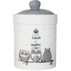 Банка керамічна Be Happy "Совушки» 990мл (109093)