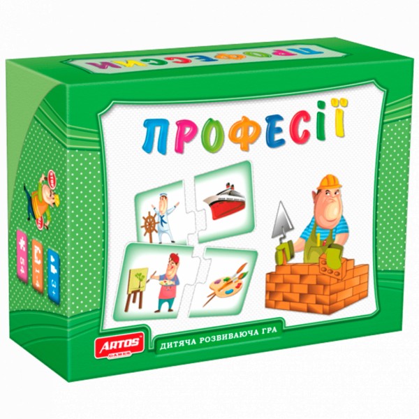 Развивающая игра премиум "Профессии" Artos Games 0499ATS