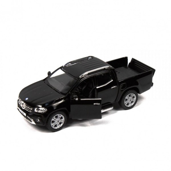 Коллекционная игрушечная машинка Mercedes-Benz X-Class KT5410W инерционная (Чёрный)