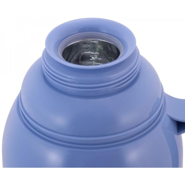 Термос Kamille Glass Nigella 1000мл дзеркальна колба і 2 чашки (127293)