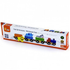 Железная дорога Viga Toys Доп. набор к ж/д "Поезд с животными" (50822)