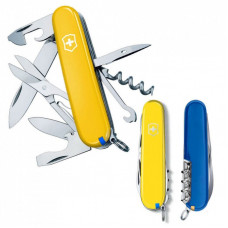 Нож Victorinox Climber Ukraine Жовто-синій (1.3703.8.2)