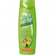 Шампунь Wash&Go с экстрактами фруктов для всех типов волос 360 мл (8008970056777)