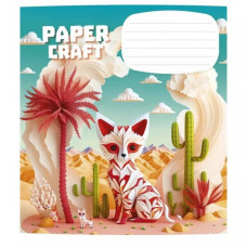 Тетрадь ученическая «Paper craft» 012-3354K-1 в клеточку, 12 листов