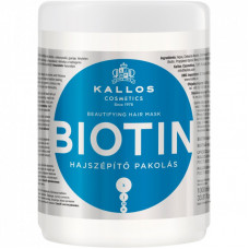 Маска для волос Kallos Cosmetics Biotin для роста волос с биотином 1000 мл (5998889514099)