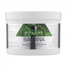 Маска для волос Dalas Banana 2 в 1 для укрепления волос с экстрактом банана 500 мл (4260637723475)