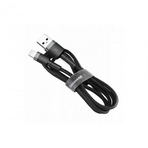 Кабель Baseus Data Lightning 2.4A 1 м (CALKLF-EG1) Чёрный Оригинал (38793) Кабель Baseus Data Lightning 2.4A 1 м (CALKLF-EG1) Чёрный Оригинал (38793)