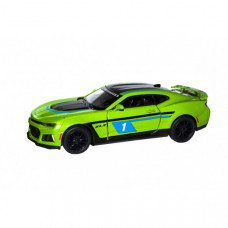 Детская модель машинки Chevrolet Camaro ZL1 2017 Kinsmart KT5399FW инерционная, 1:38 (Green)