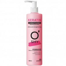 Кондиционер для волос O'Shy Keratin Блеск и выпрямление 400 мл (4820263233894)