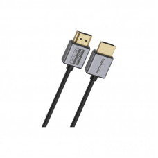 Кабель мультимедийный HDMI M to HDMI M 1.5m V2.1 grey Promate (primelink8k-150.grey)