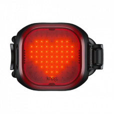 Задняя велофара Knog Blinder Mini Love Rear 30 Lumens Black (12987)