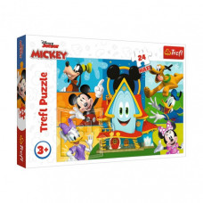 Детские пазлы МАХІ Disney "Микки Маус" Trefl 14351 24 элемента