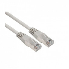 Патч-корд 1м S/FTP Cat 6A CU 27AWG LSZH grey Kingda (KD-PASFT9100GY-LSZH)