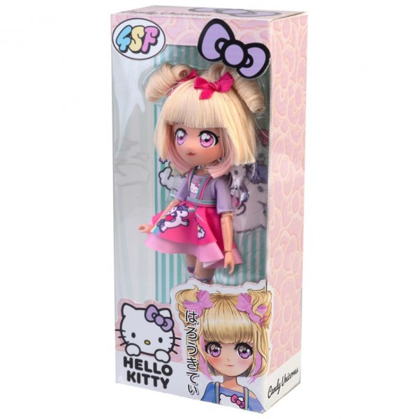 Детская кукла "Конфетка Единорог" 4SF Manga Dolls HKTF0400 серии "Hello Kitty"