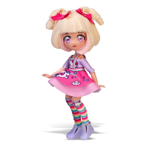 Детская кукла "Конфетка Единорог" 4SF Manga Dolls HKTF0400 серии "Hello Kitty"